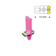 Śruba sektorowa micro U 14mm (100 szt.)