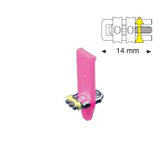 Śruba sektorowa micro U 14mm (100 szt.)