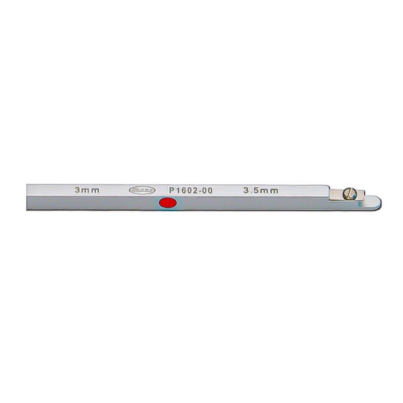 BRACKET POSITIONING GAUGE 3-3,5mm RED