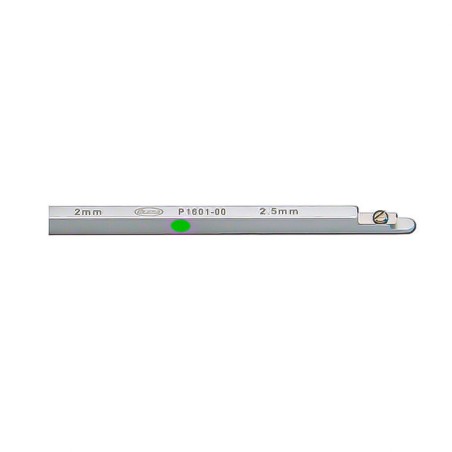 BRACKET POSITIONING GAUGE 2-2,5mm GREEN